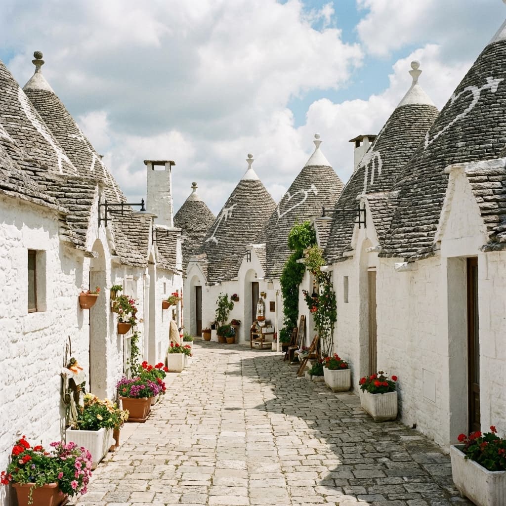 ALBEROBELLO: Leben zwischen den Trulli-Häusern